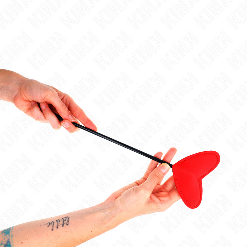 KINK - ROTE HERZFÖRMIGE PALETTE 33 X 10 CM – BDSM-Zubehör Bild 7