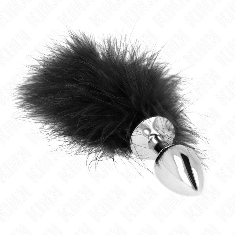 KINK - EDELSTAHL ANAL PLUG 11 x 7 CM MIT FEDER 11 CM bei Secret Pulse im Erotikshop