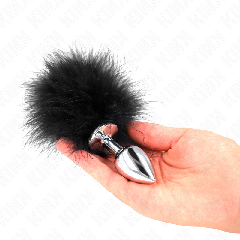 KINK - EDELSTAHL ANAL PLUG 11 x 7 CM MIT FEDER 11 CM BDSM-Zubehör diskret online kaufen