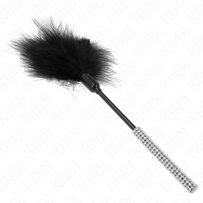 KINK Tickle Federn 27 cm – Strassgriff für sinnliche und diskrete Momente