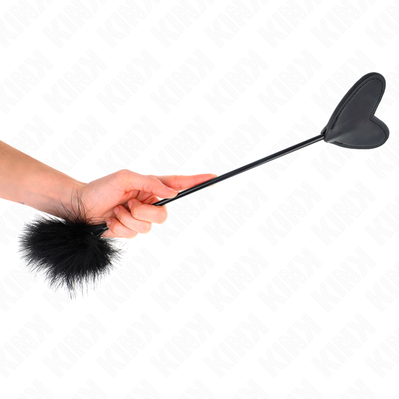 KINK - TICKLE FEATHERS MIT HERZPADDEL 31 CM hochwertiges Zubehör
