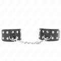 KINK - ARMBÄNDER MIT DOPPELTER REIHE VERSTELLBARER NIETEN SCHWARZ BDSM-Zubehör diskret online kaufen
