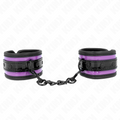 KINK - NEOPREN HANDGELENKFESSELN HELLLILA VERSTELLBAR 21-28 CM X 5 CM Bondage-Fessel diskret online kaufen