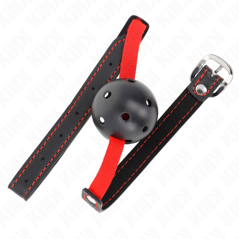 KINK - HOHLHARTER MUND 4,5 CM KNEBEL MIT ELASTISCHEM GÜRTEL 56 x 1,5 CM Produktansicht und Details