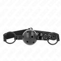 KINK - RAUTENMUSTER-BALL 4,5 CM GAG MODELL 3 64,5 CM VERSTELLBAR 42-60 CM Ballknebel diskret online kaufen