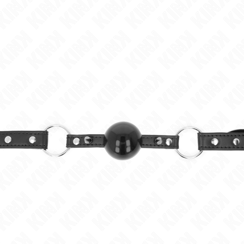 KINK - BALL 4 CM KNEBEL MIT SPITZENNIET UND SCHNAPPVERSCHLUSS 65 x 2 CM hochwertiges Zubehör