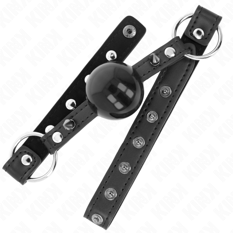 KINK - BALL 4 CM KNEBEL MIT SPITZENNIET UND SCHNAPPVERSCHLUSS 65 x 2 CM für sinnliche und diskrete Momente