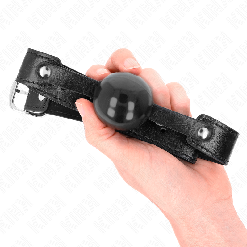 KINK - WEICHER TPE-BALL 4 CM GAG MODELL 2 65 x 2,5 CM für sinnliche und diskrete Momente