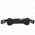 KINK - SCHWARZER KNOCHEN 12 CM GAG 63 x 2 CM Ballknebel diskret online kaufen