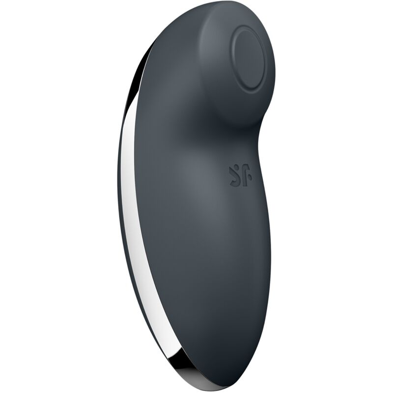 SATISFYER - TAP & CLIMAX 2 VIBRATOR & STIMULATOR GRAU – Klitorisstimulator Bild 8