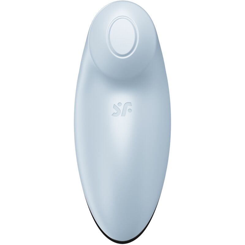 SATISFYER - TAP & CLIMAX 2 VIBRATOR & STIMULATOR BLAU – Klitorisstimulator Bild 5