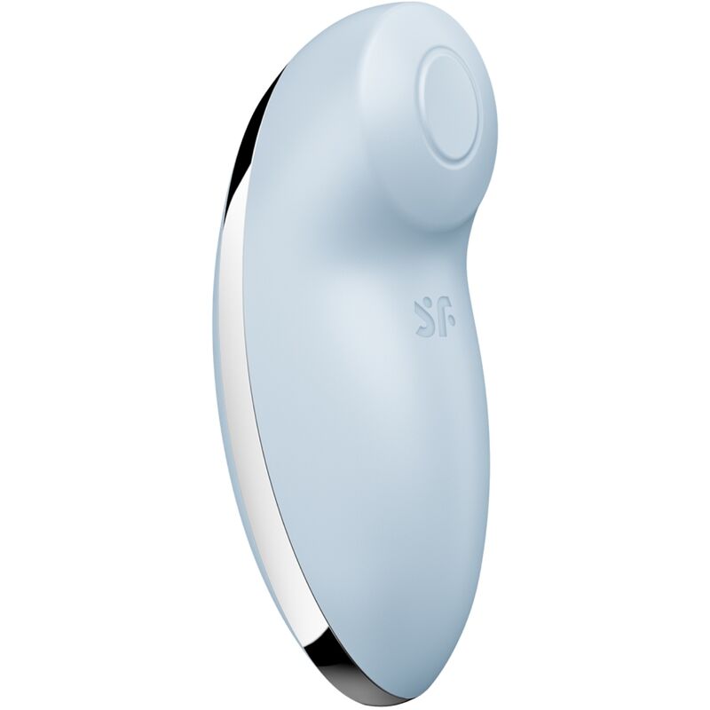 SATISFYER - TAP & CLIMAX 2 VIBRATOR & STIMULATOR BLAU – Klitorisstimulator Bild 10