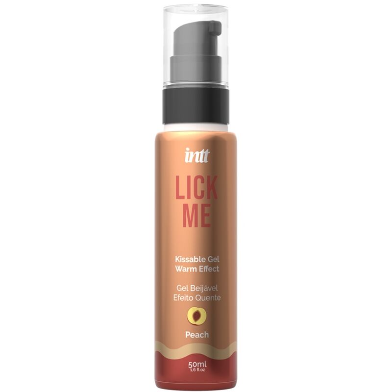 INTT - LICK ME PEACH ESSBARES GEL WÄRMEEFFEKT Gleitgel diskret online kaufen