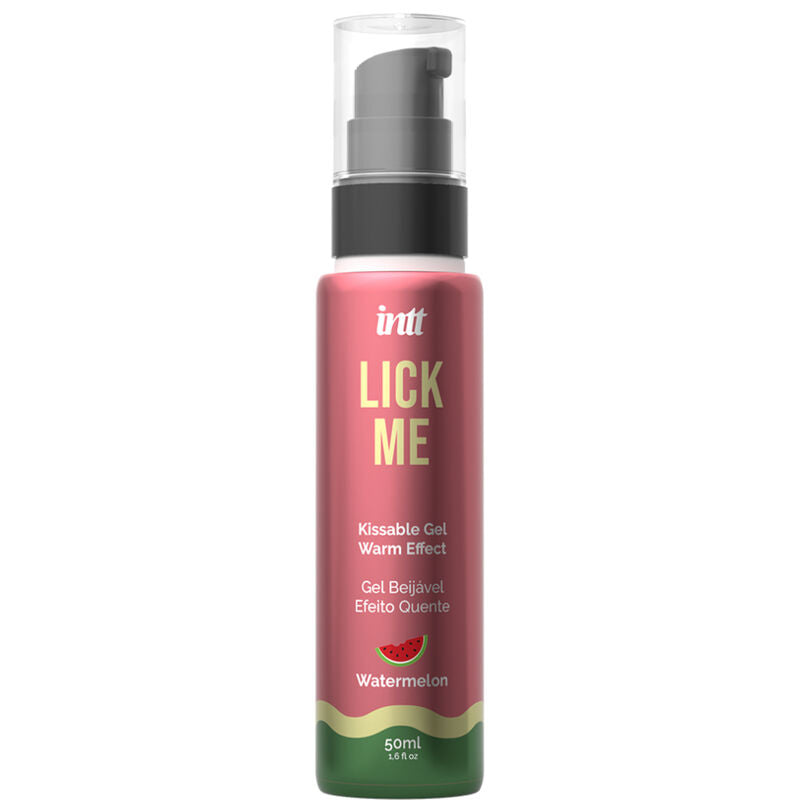INTT - LICK ME WASSERMELONE ESSBARES GEL WÄRMEEFFEKT wasserbasiertes Gleitgel diskret online kaufen