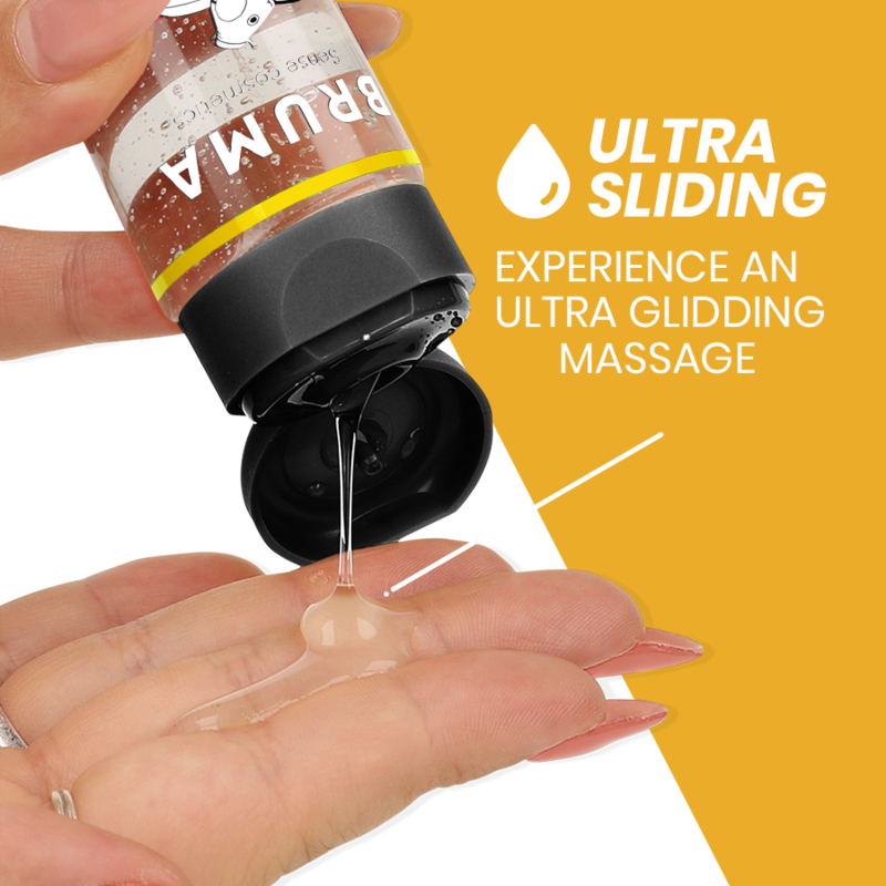 BRUMA Premium-Massageöl Pina Colada 3-in-1 100 ml – Wärmeeffekt & Intimöl Produktansicht und Details