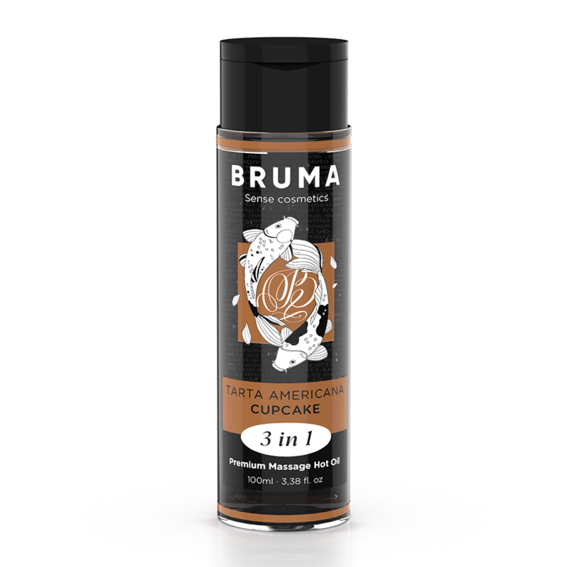 BRUMA Premium-Massageöl Cupcake 3-in-1 100 ml – Wärmeeffekt & Intimöl – Massageöl Bild 1