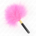 KINK Fuchsia Gold Metall Kitzelfedern 18 cm – Sinnliches Spiel | Secret Pulse BDSM-Zubehör diskret online kaufen