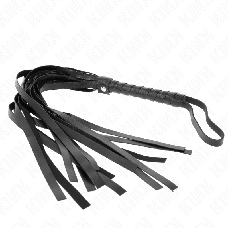KINK Einfache schwarze Peitsche 45 cm – Bondage & BDSM | Secret Pulse Bondage-Fessel diskret online kaufen