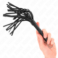KINK Einfache Mini-Peitsche Schwarz 28 cm – Bondage & BDSM Bondage-Fessel diskret online kaufen
