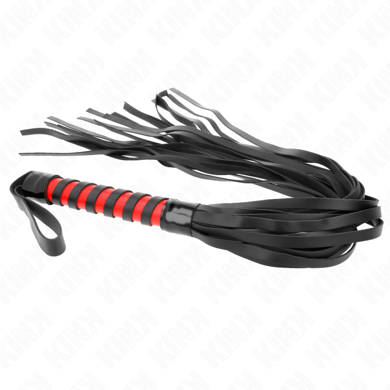 KINK Lange gestreifte Peitsche 70 cm – Bondage & BDSM | Secret Pulse hochwertiges Zubehör