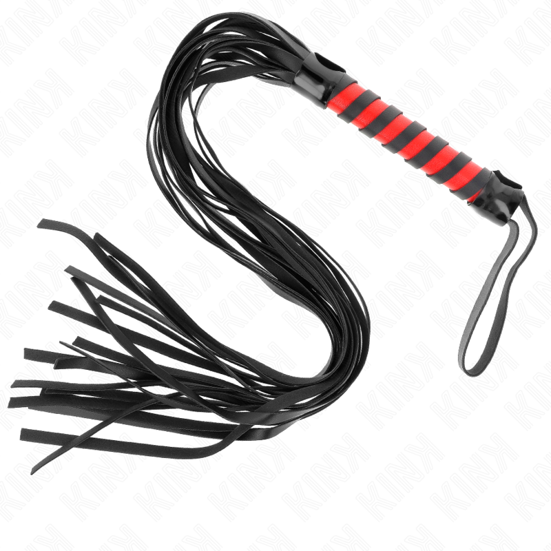 KINK Lange gestreifte Peitsche 70 cm – Bondage & BDSM | Secret Pulse Bondage-Fessel diskret online kaufen