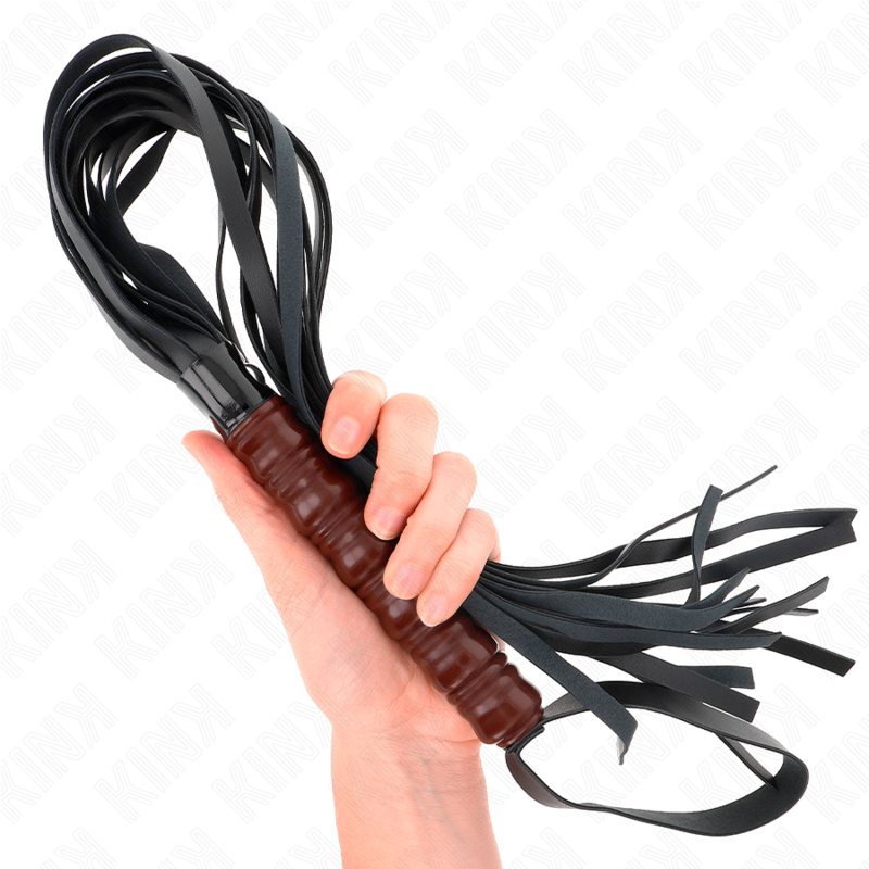 KINK Mahagoni Peitsche 53 cm – Bondage & BDSM | Secret Pulse Produktansicht und Details