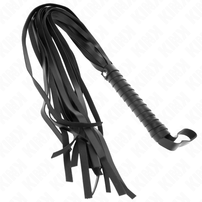 KINK Negro Peitsche 70 cm – Kurzer Griff & langer Schwanz | Secret Pulse BDSM-Peitsche diskret online kaufen