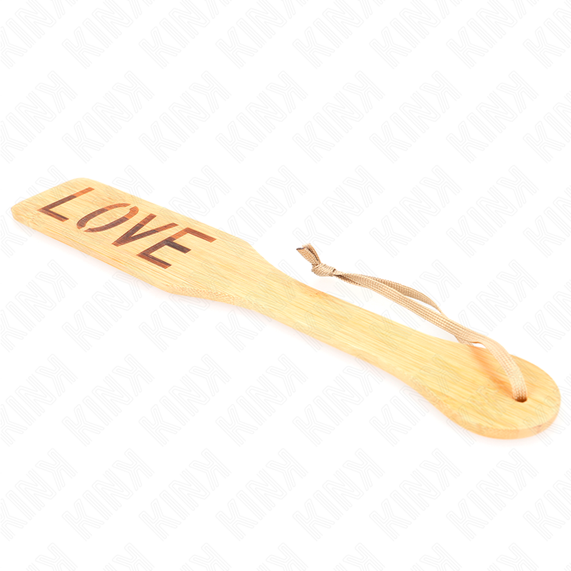 KINK - BAMBUSPALETTE WORT LIEBE 32 X 5,5 CM bei Secret Pulse im Erotikshop