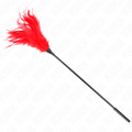 KINK Mehrere rote Kitzelfedern 45 cm – Sinnliches Spiel | Secret Pulse BDSM-Zubehör diskret online kaufen