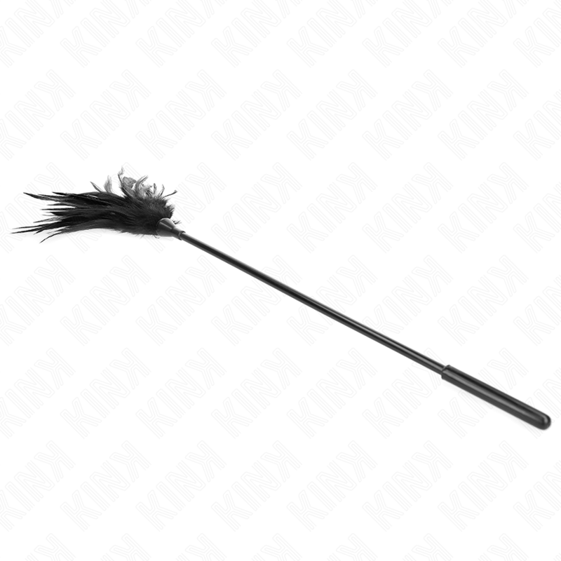 KINK Mehrere schwarze Kitzelfedern 45 cm – Bondage & Spiel | Secret Pulse Produktansicht und Details