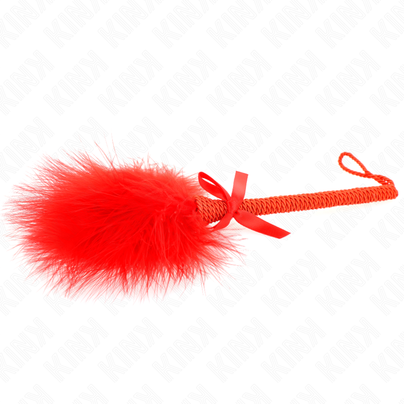 KINK Nylonsseilstab mit Kissenfedern & roter Schleife 25 cm | Secret Pulse Produktansicht und Details