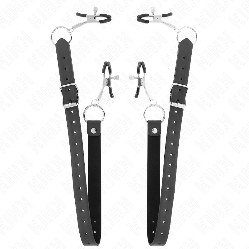 KINK - 4 KLITORISKLEMMEN VERSTELLBAR 34-48 CM BDSM-Zubehör diskret online kaufen