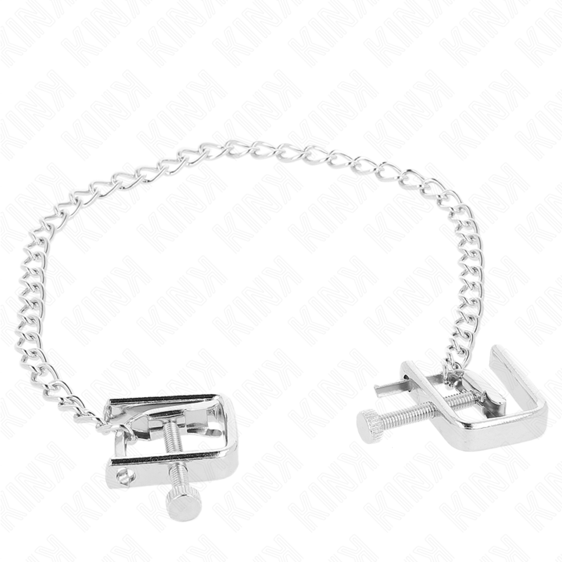 KINK - KETTEN-NIPPEL-SCHRAUBSTOCKKLEMMEN 30 CM bei Secret Pulse im Erotikshop