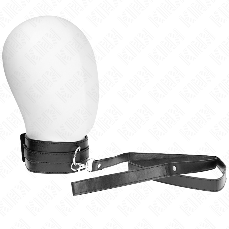 KINK Halskette mit Gürtel – Modell 1, 116 cm, verstellbar 36–43 cm | 5 cm breit bei Secret Pulse im Erotikshop