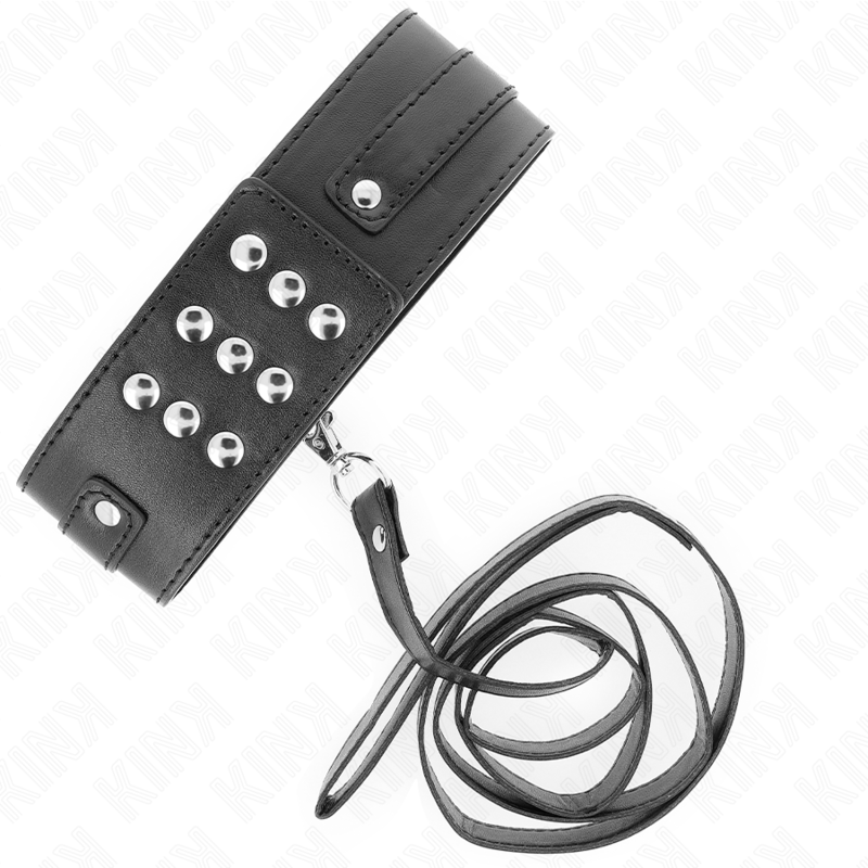 KINK Halskette mit Gürtel – Modell 1, 116 cm, verstellbar 36–43 cm | 5 cm breit Produktansicht und Details