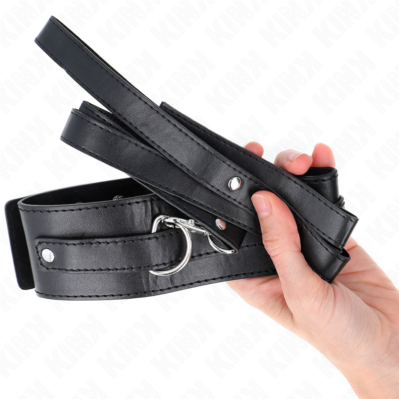 KINK Halskette mit Gürtel – Modell 1, 116 cm, verstellbar 36–43 cm | 5 cm breit hochwertiges Zubehör