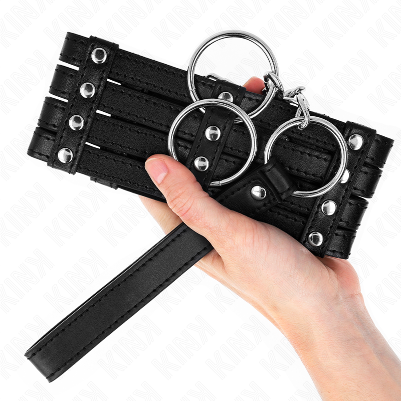 KINK Halskette Sub Style mit Gürtel – 65 cm, verstellbar 35–51 cm | 7 cm breit Produktansicht und Details