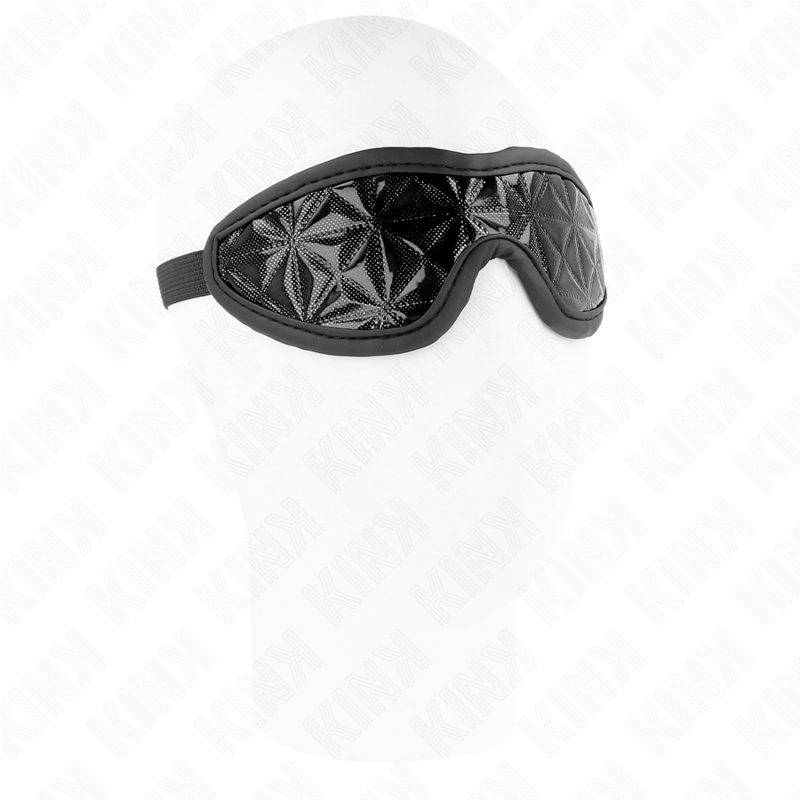 KINK - SCHWARZES STIRNBAND MIT RAUTENMUSTER 20,5 x 6 CM BDSM-Zubehör diskret online kaufen