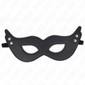 KINK Kunstledermaske mit Nieten – Modell 1, 26 x 8 cm | Stylisches Accessoire BDSM-Zubehör diskret online kaufen