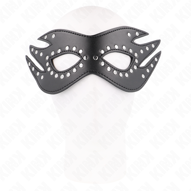 Kunstledermaske mit Nieten Modell 3 – Fetisch, BDSM & Bondage | Secret Pulse bei Secret Pulse im Erotikshop