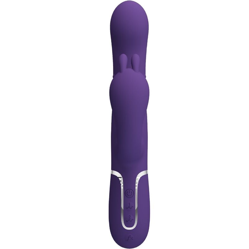 PRETTY LOVE - CAMMY TRIPLE VIBRATOR MULTIFUNKTION 4 IN 1 LILA – Vibrator Bild 4