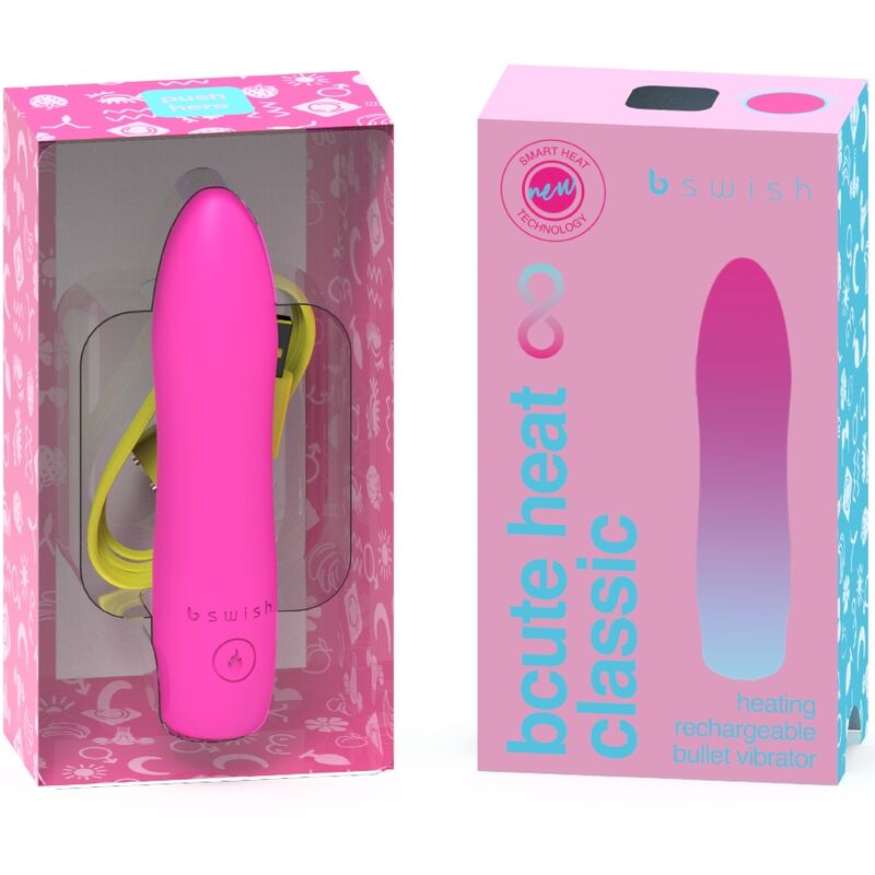 B SWISH BCUTE Infinite Heat Classic Pink | Heizbarer Vibrator – Vibrator Bild 11