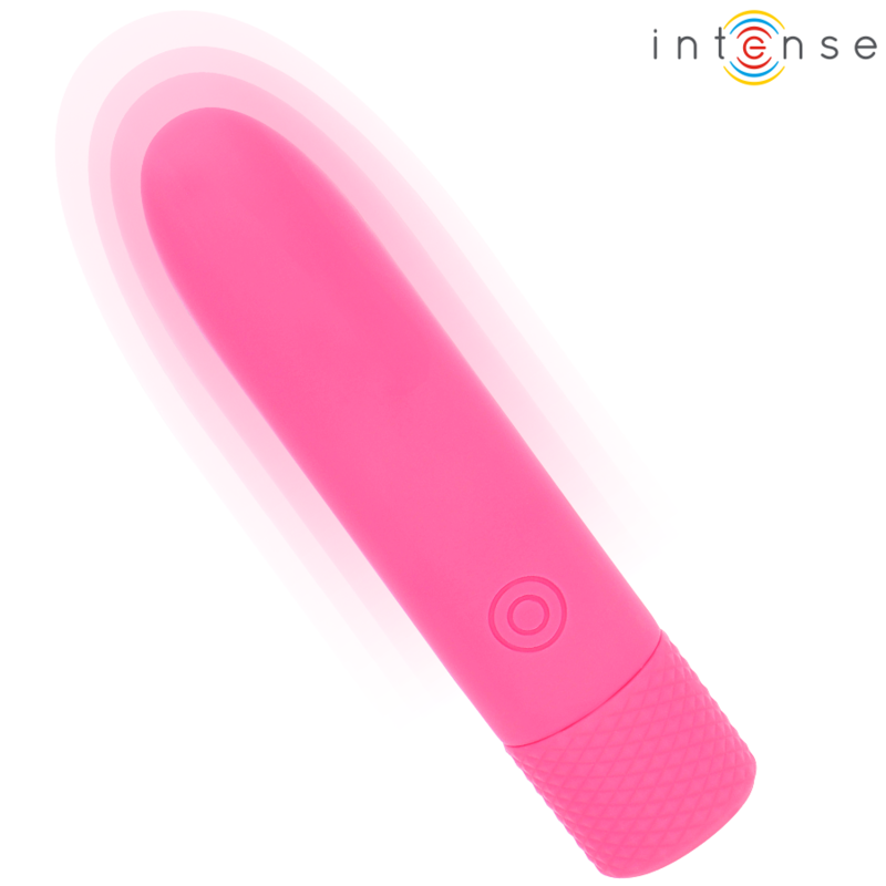 INTENSE - SYMONE USB WIEDERAUFLADBARER VIBRIERENDER BULLET 8 VIBRATIONEN ROSA 10 X 2,2 CM – Vibrator Bild 3