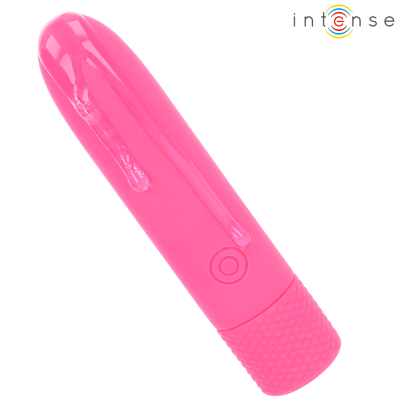 INTENSE - SYMONE USB WIEDERAUFLADBARER VIBRIERENDER BULLET 8 VIBRATIONEN ROSA 10 X 2,2 CM – Vibrator Bild 5