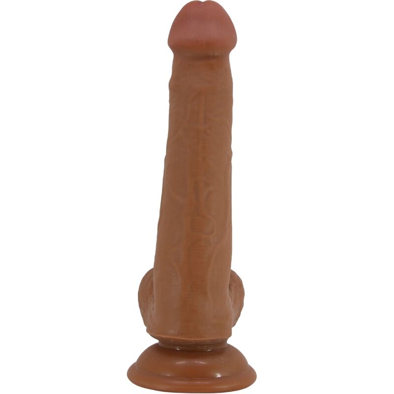 Pretty Love Großer Realistischer Dildo 22 cm – Saugnapf Braun bei Secret Pulse im Erotikshop