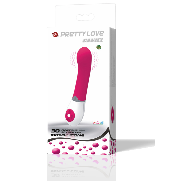 Pretty Love Flirtation Daniel – 30 Vibrationsmodi, Ergonomischer Vibrator aus Silikon für intensive Stimulation und Self-Love