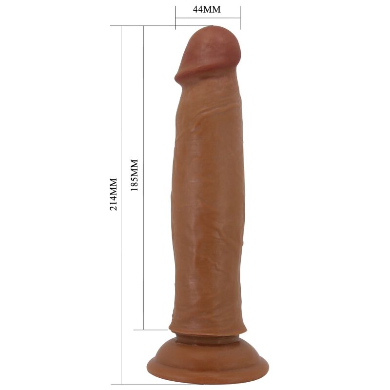 Pretty Love Keon Realistischer Dildo 21 cm – Saugnapf Braun – realistischer Dildo Bild 11