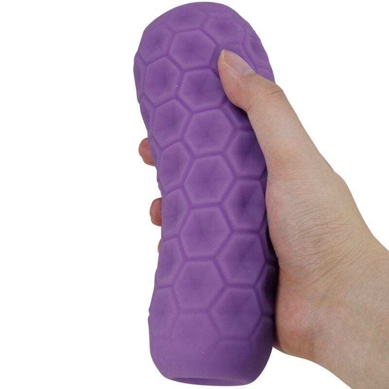 PRETTY LOVE - TWIN BALLS MÄNNLICHER MASTURBATOR LILA Produktansicht und Details