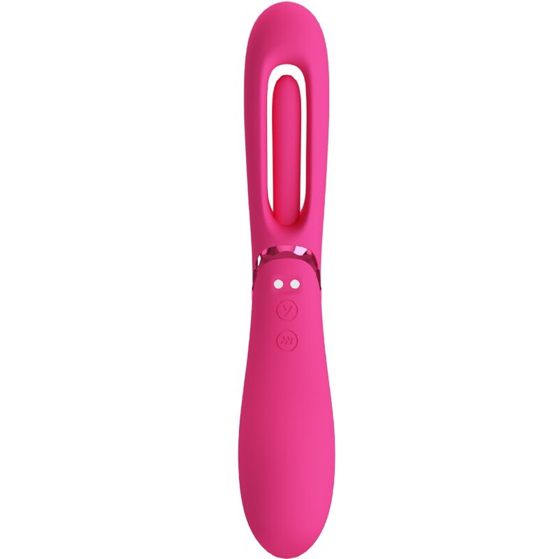 Romance Lexie G-Punkt Vibrator – 7 Vibrationsfunktionen, USB-magnetisch, rosa – G-Punkt-Vibrator Bild 3