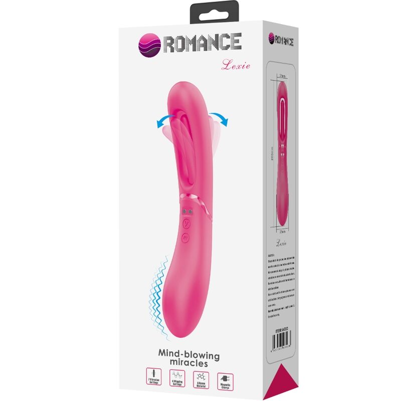 Romance Lexie G-Punkt Vibrator – 7 Vibrationsfunktionen, USB-magnetisch, rosa – G-Punkt-Vibrator Bild 19